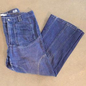 Vintage Cosak Rare Design Style Flare Demin Jeans